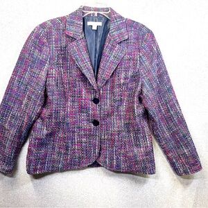 Coldwater Creek Tweed Blazer Women’s 26